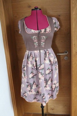 Blutsgeschwister Kleid Dirndl lila Bluse XL neu mit Etikett