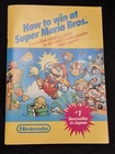 How To Win At Super Mario Bros. 1987 Strategy Guide Book - Nintendo!