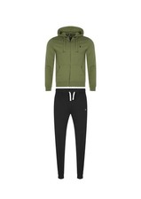 Tuta completa Uomo US POLO ASSN Taglia L Felpa zip cappuccio Pantalone Cotone