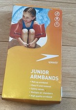 Speedo Rollup Junior Armbands 2-12 years Orange 2-12 years Orange Brand New