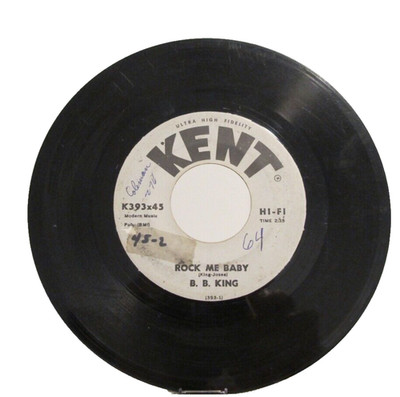 45 RECORD - B B KING - ROCK ME BABY