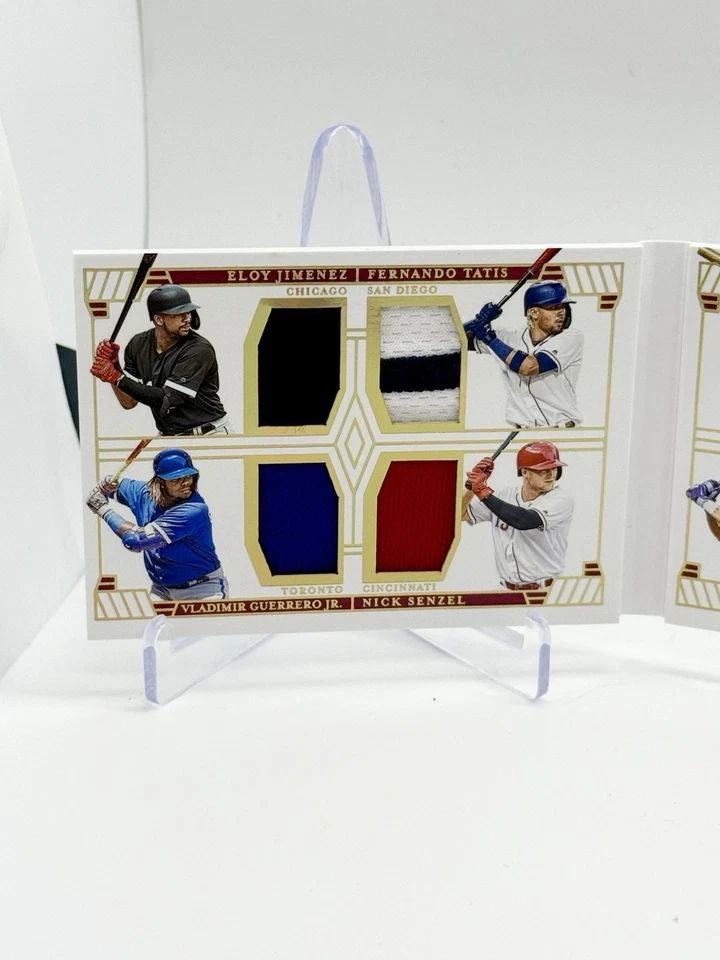 Livreto National Treasures 16 jogadores 2019 ALONSO/TUCKER/TATIS/VLAD JR - SSP /25 - Imagem 2 de 4