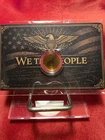 MUST SEE !  1/1000th oz. Gold Coin Bald Eagle “We The People”