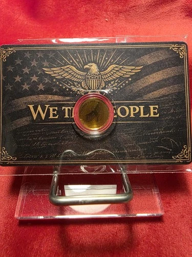 1/1000th Gold Coin Bald Eagle “We The People”