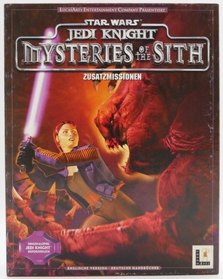 Star Wars Jedi Knight Mysteries of the Sith | PC BIG BOX | boxed CIB OVP #