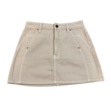 Pacsun Beige Cargo Denim Skirt Size 26