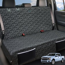 Meginc Dog Car Seat Covers for Back Seat 61 W Bench Seat Covers for Truck 600D