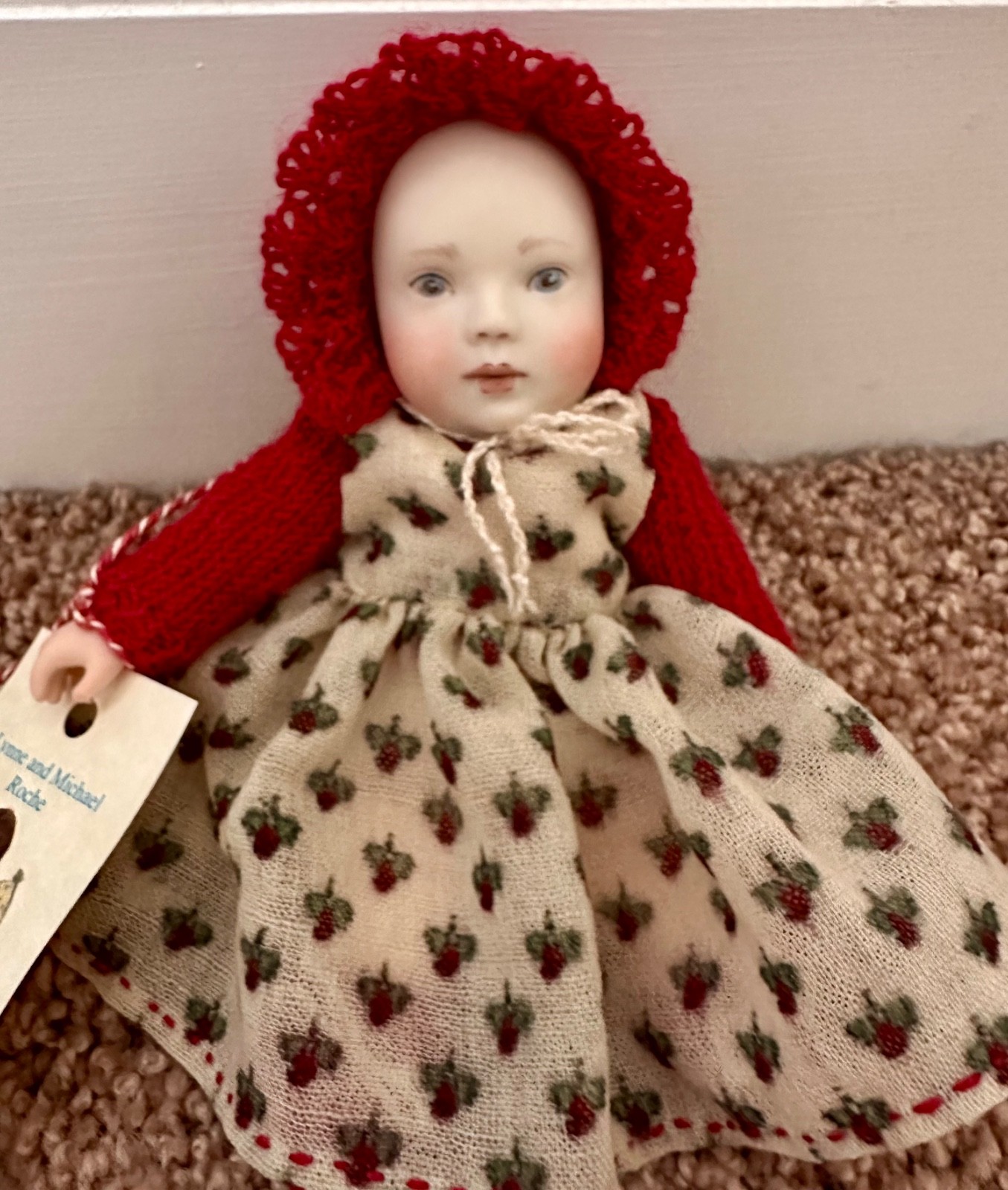 Baby Dot Christmas Special Doll by Lynne and Michael Roche 2019