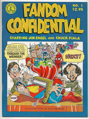 Kitchen Sink Press FANDOM CONFIDENTIAL #1 first printing