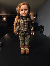 2013 My Life CitiToy 18" Doll Long Brown Hair Brown Eyes Ethnic GS126 GM15