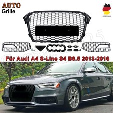 Kühlergrill Nebelscheinwerfer Gitter für Audi A4 S4 B8.5 8K S Line S4 13-16 DHL