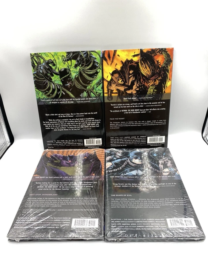 Lot Of 4 Complete Set Batman Dark Knight New 52 Hardcover Mad Clay 1-4 - Image 2 of 4