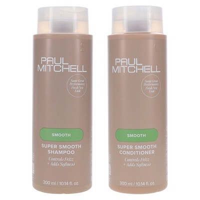Paul Mitchell Smooth Super Smooth Shampoo 10.14 oz & Conditioner 10.14 oz Combo