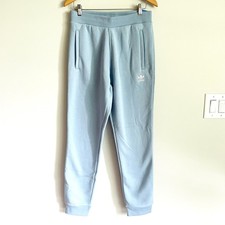 Adidas Originals Sweatpants Sz Medium Essentials Jogger Light Blue Slim Fit NWT