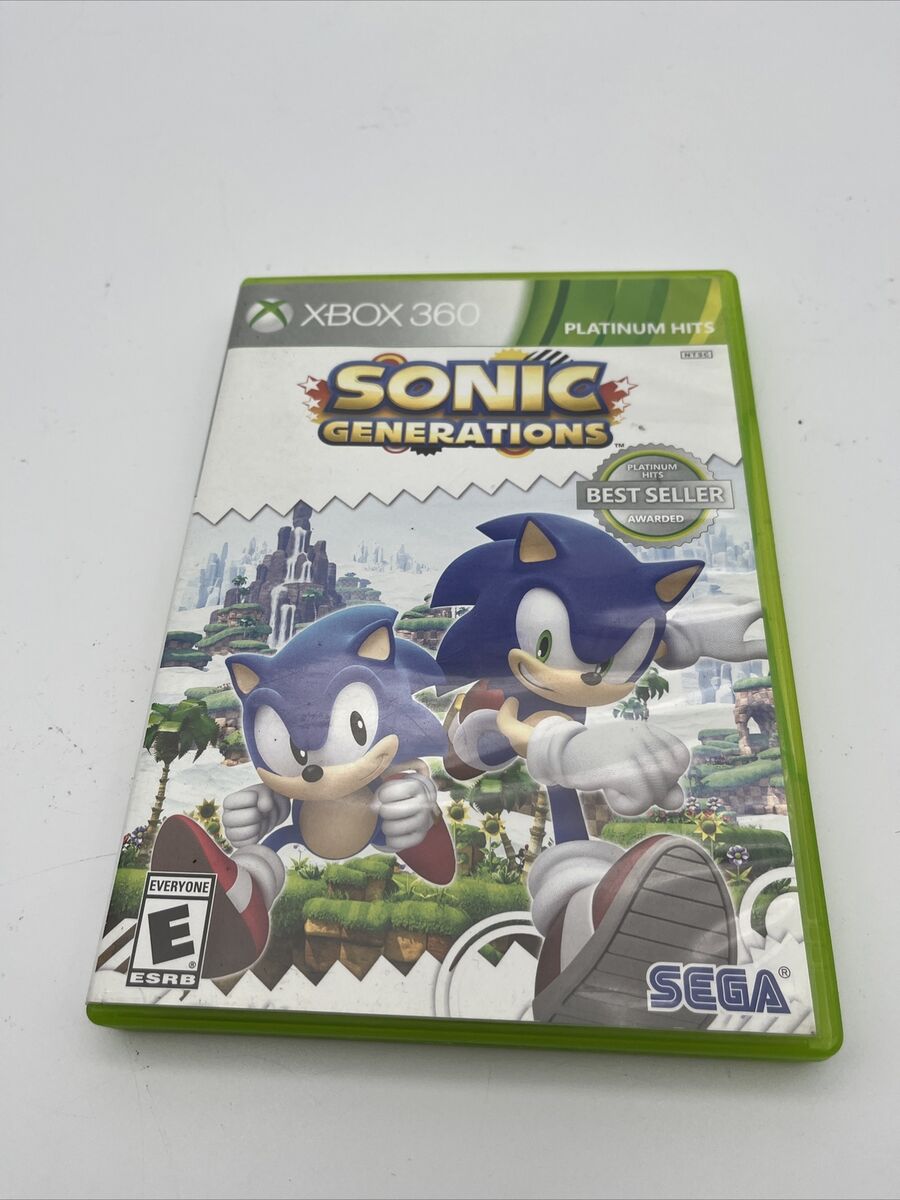  Sonic Generations (Platinum Hits) - Xbox 360 : Sega of