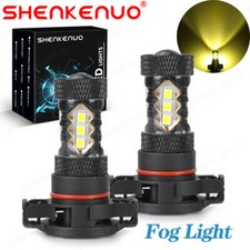 5202 Led Fog Light Bulbs Golden Yellow For Chevy Suburban Tahoe 2007-2013 2014