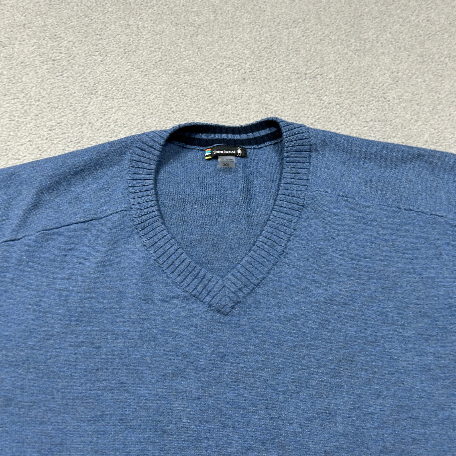 smartwool sparwood wool blend v neck pullover sweater