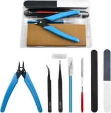 Professional 8 PCS Model Tools Kit Modeler Basic Tools Craft Set Hobby Building