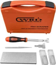 WRD-SKB Pro Scraper Kit B Pinchweld Preparation Kit. Windshield Urethane Removal