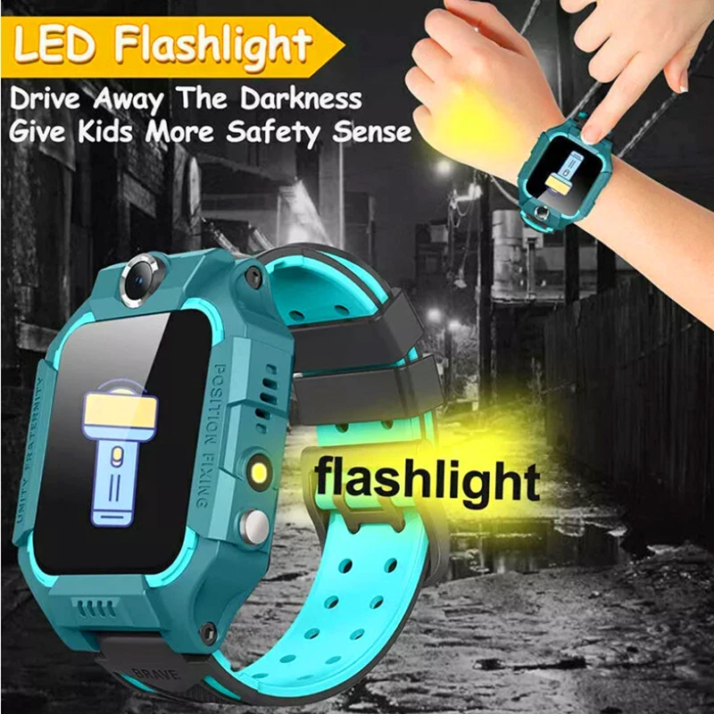 Kids Smart Watch Camera GPS Tracker SOS Call Phone Watches For Boys Girls Gift - Image 2 of 4
