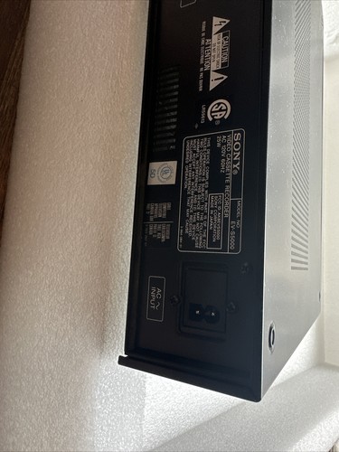 Sony EV-S5000 8mm Hi8 Time Code Stereo HiFi VCR Doesn’t Power On Parts Only - Picture 10 of 11