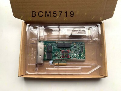 Dell Broadcom BCM5719 1GB Quad-port PCIe Gigabit Ethernet Network Card TMGR6