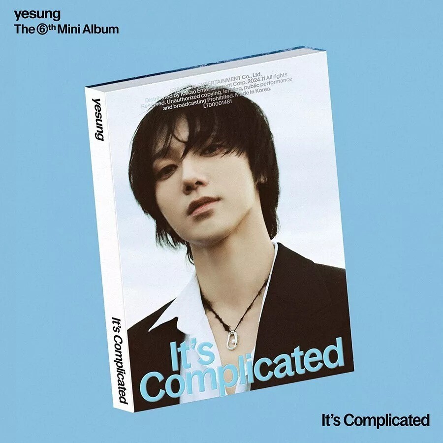YESUNG IT'S COMPLICATED 6th Mini Album FEELINGS Ver./CD+Foto Buch+