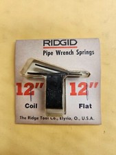RIDGID 31640 12" Coil and Flat Spring Assembly for 12" Steel Ridgid Pipe Wrench