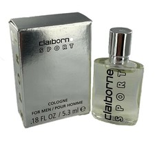 Claiborne Sport for Men by Liz Claiborne .18 oz/5.3 ml Collectible Miniature