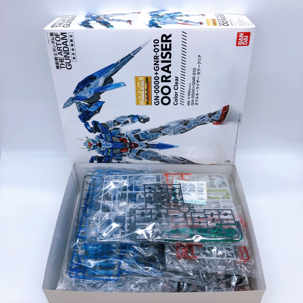 MG 1/100 00 Raiser Color Clear The Art of Gundam Limited Kit