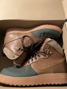 air force 1 duckboot green