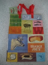 TRADER JOE'S WISCONSIN REUSABLE SHOPPING BAG NWT FREE SHIPPING