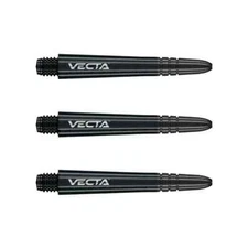 INTERMEDIATE BLACK WINMAU VECTA DART SHAFTS NYLON BODY & ALUMINUM TOP