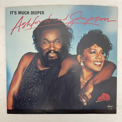 Ashford & Simpson   It's Much Deeper 7'' Vinyl & Picture Sleeve  NM or M-