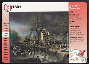 THE BARBARY WARS 1801-1805 Tripoli GROLIER STORY OF AMERICA CARD