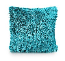 Luxury Shaggy Chenille Woven Cushion Cover Suede Back Scatter Decorative Pillow