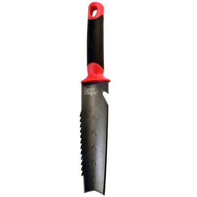 Radius Garden 17211 Root Slayer Soil Knife with Holster Original Red