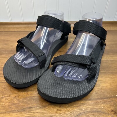Teva Hiking sandals 10 in great condition Teva Sandals Mens 10 Zymic Hiking Blue Hook & Loop Comfort  main image 3