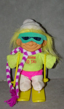 Troll Doll 4 1/2" Russ Born to Ski Yellow Hair