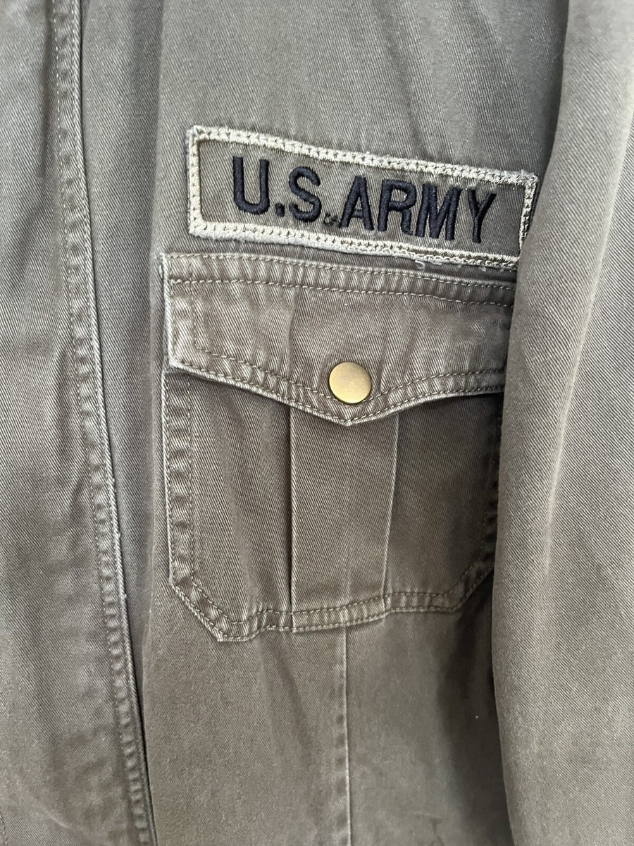 Foreign Exchange US ARMY 74 M Olive Green Ctn FIELD JACKET