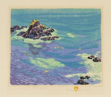 Gustave Baumann  : Pelican Rookery : Archival Quality Art Print