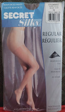Vintage Pantyhose Secret Silky LYCRA Color Misty Taupe Size D BFRIP1