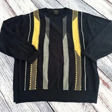 Vintage 90’s F/X Fusion Navy Blue Sweater