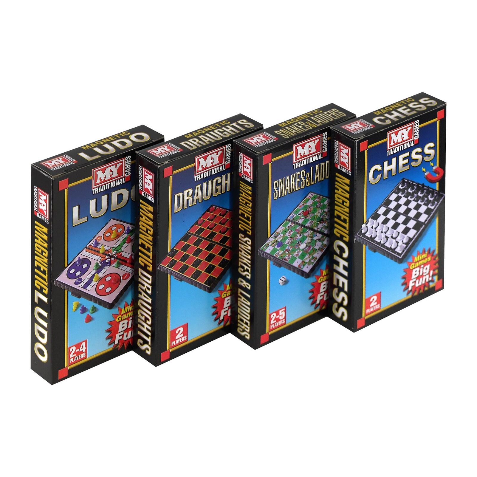 MINI POCKET MAGNETIC GAME SET CHESS, DRAUGHTS, SNAKE, CHEQUERS [666  Store]