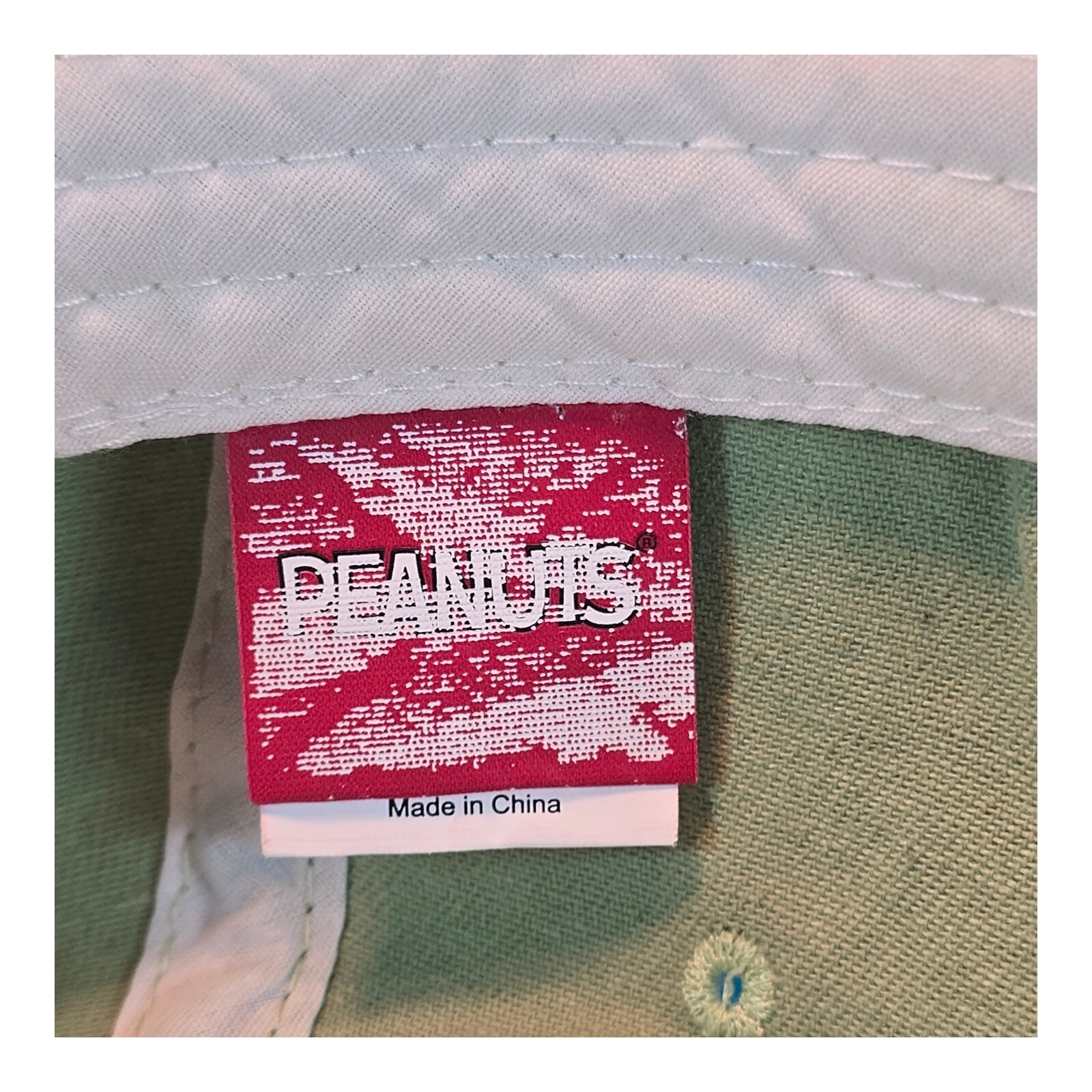 Snoopy Peanuts Hat Cap Strapback  Adjustable Gree… - image 9