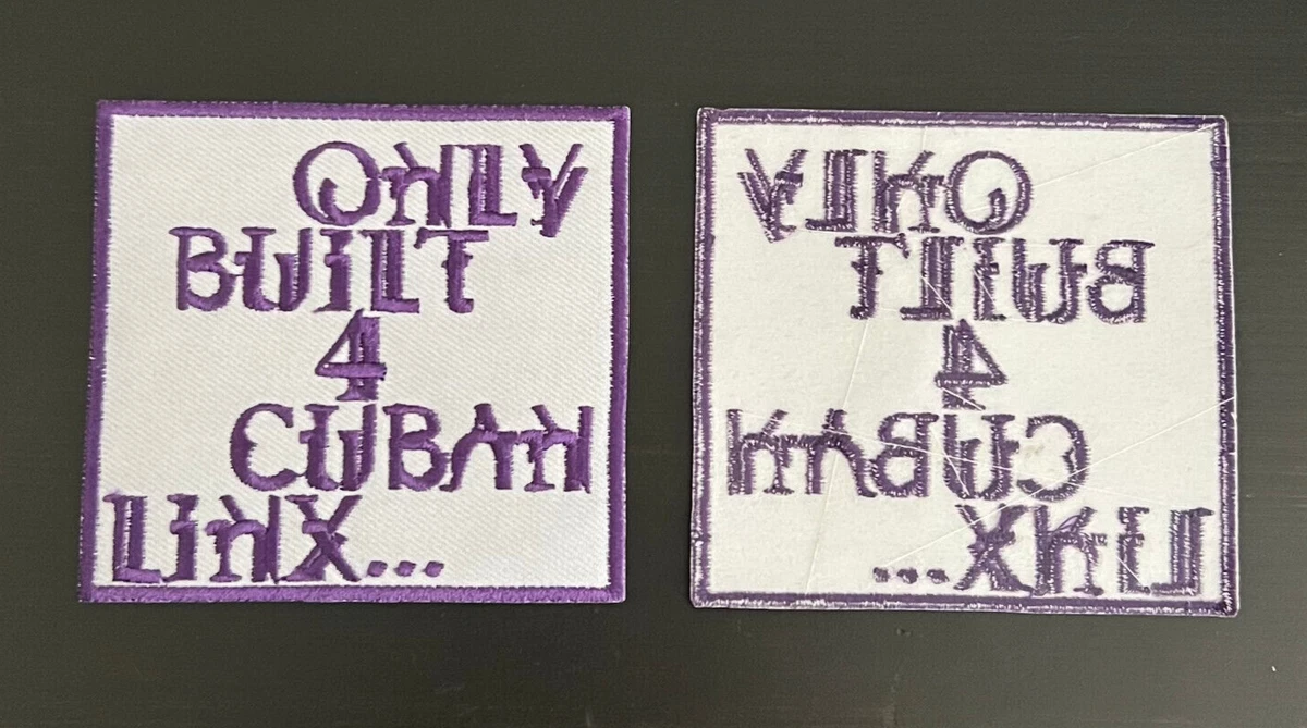 Raekwon Patch - Only Built For Cuban Linx Wu Tang - Raekwon - 90s boom bap  vntg | eBay