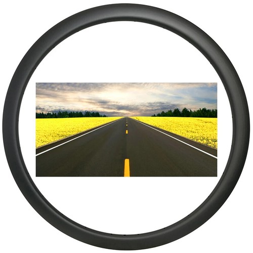 700C Road Bike Carbon Rim Disc or V Brake 30mm Deep 25mm Wide Clincher Tubeless - Picture 9 of 23