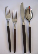 Ekco Eterna stainless flatware Canoe Muffin pattern CHOICE OF PIECES