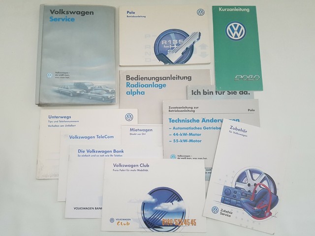 Vw Polo 6n 6n1 Betriebsanleitung Bedienungsanleitung Handbuch Bordmappe 01 1995 Ebay