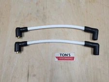 10mm Ton's Performance Harley Davidson FXR 82-00 Ignition Spark Plug Wire White